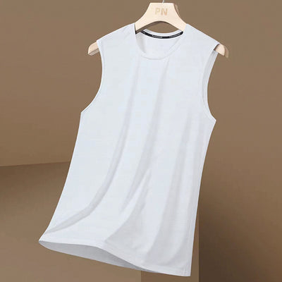 Playera Deportiva Hombre Ligera Transpirable Sin Mangas - Image 4