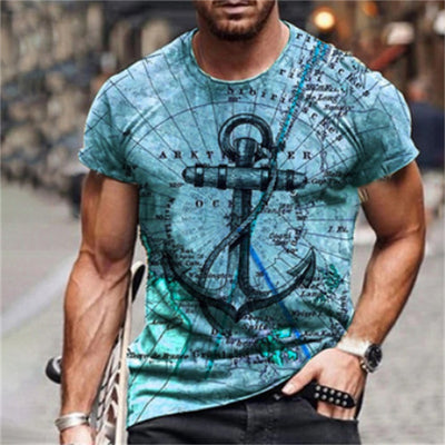 Playera Deportiva Personalizada 3D para Hombre - Cuello Redondo Verano - Image 6