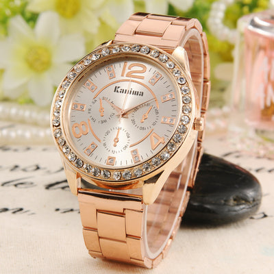 Reloj Femenino Kanima Crystal - Diseño Casual Cuarzo - Image 5