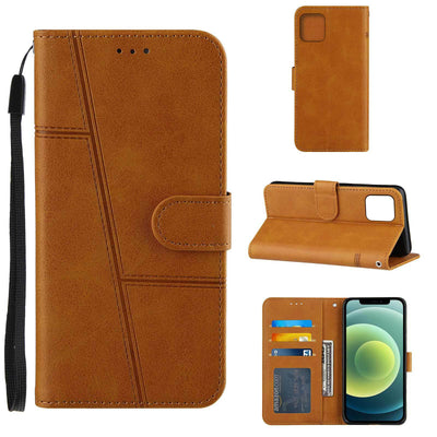 Funda para Celular con Patrón de Piel y Soporte de Tarjetas - Image 18