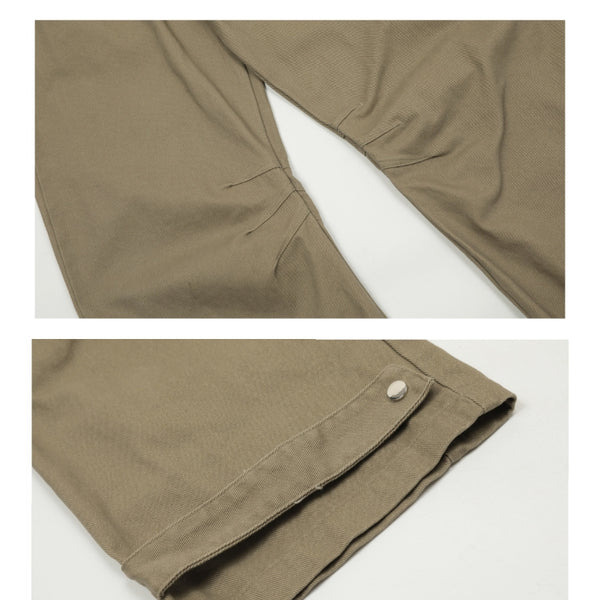Pantalones Rectos Holgados Estilo Retro Americano