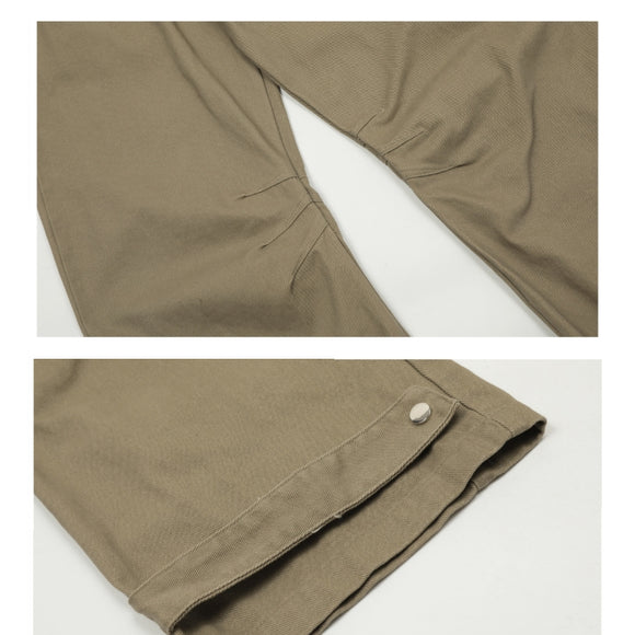 Pantalones Rectos Holgados Estilo Retro Americano