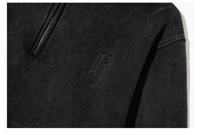Suéter Hoodie Desgastado Lavado - Marca Tide para Hombre - Image 15