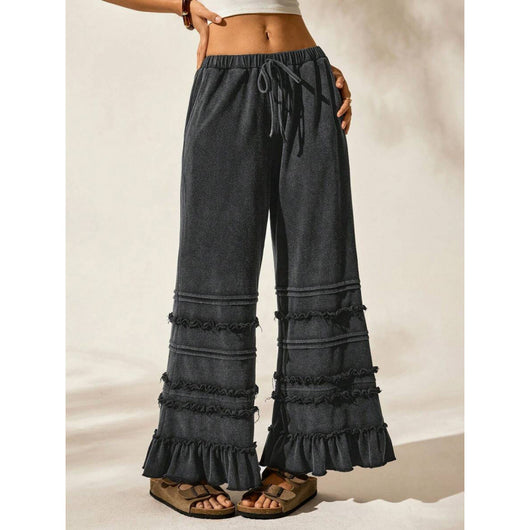 Pantalones Anchos Vintage Efecto Desgastado - Estilo Casual Verano - Image 5