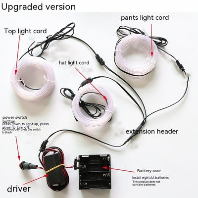 Ropa LED Brillante para Danza y Performances - Image 4