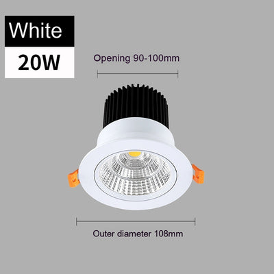 Foco LED Empotrable Antideslumbrante con Luz Variable y Tres Colores - Image 15
