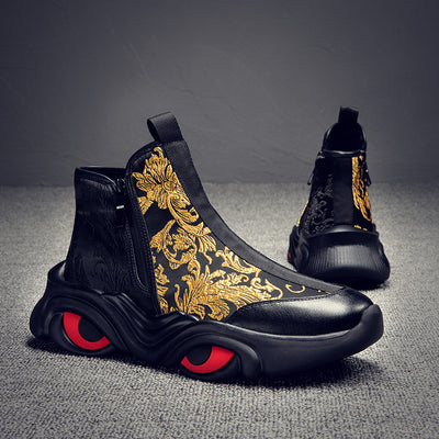 Botas Estilo Chino para Hombre con Suela Gruesa - Tendencia Urbana - Image 2