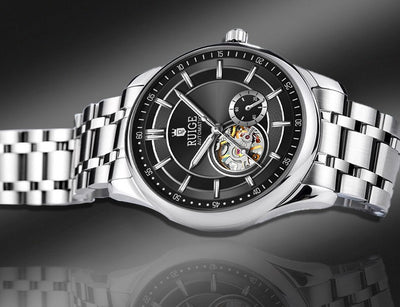 Reloj Automático Mecánico Impermeable con Esfera Luminiscente para Hombre - Image 8