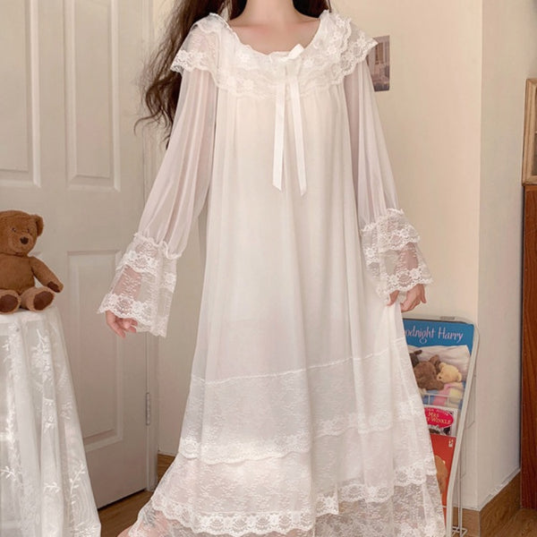 Pijamas Coreanos para Mujer de Malla Ultrasofía