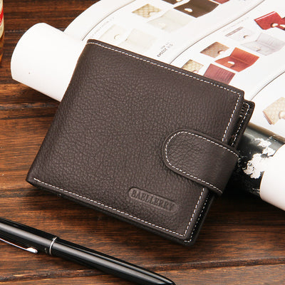 Billetera Corta Retro con Hebilla Multifuncional para Hombre - Image 2