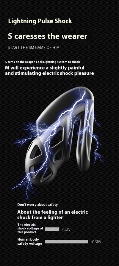Candado de Control Remoto con Descarga Eléctrica para Hombre - Image 30