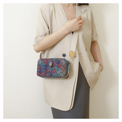 Bolsa para Cámara Elegante Multicolor con Diseño Águila y Correa Ancha - Image 20