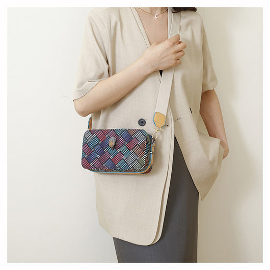 Bolsa para Cámara Elegante Multicolor con Diseño Águila y Correa Ancha - Image 20