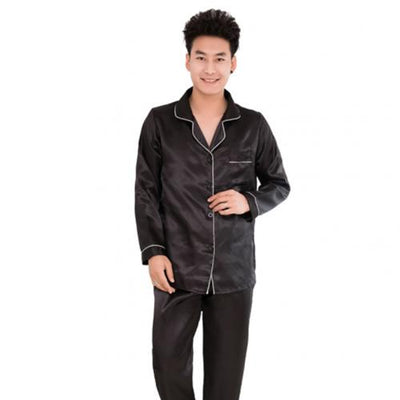 Pijamas Largos para Parejas - Conjunto Cómodo para Casa - Image 4