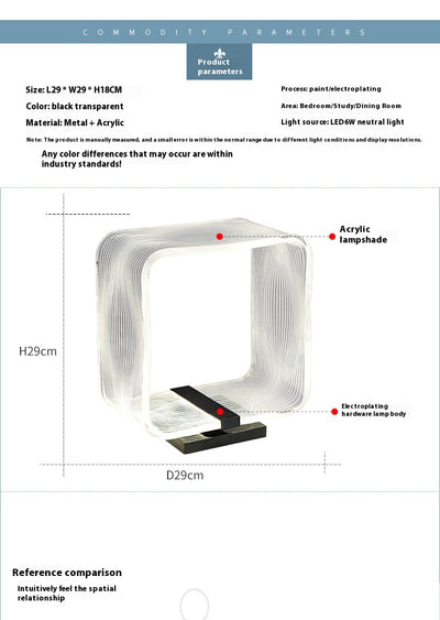 Lámpara de Escritorio Moderna para Sala - Diseño Cálido y Creativo - Image 6