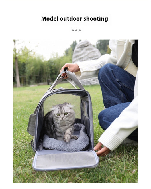 Bolsa Transportadora Plegable para Mascotas Pequeñas - Diseño Respirable - Image 11