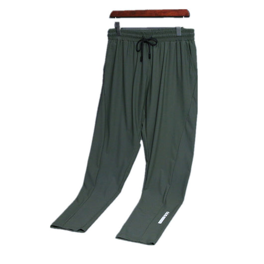 Pantalones Deportivos Ice Silk Stretch para Hombre - Comodidad Outdoor - Image 3