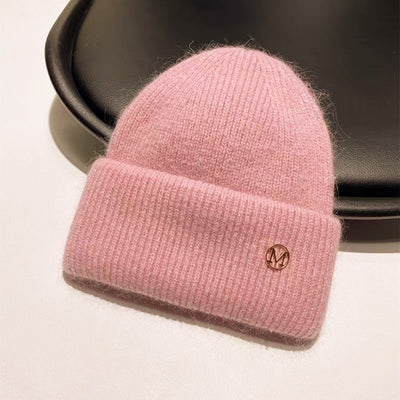 Gorro Tejido Mujer Invierno con Forro Polar - Abrigo Grueso Versátil - Image 8