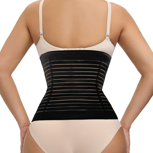 Corset Deportivo Mujer con Recortes y Cintura Elástica de Alto Soporte
