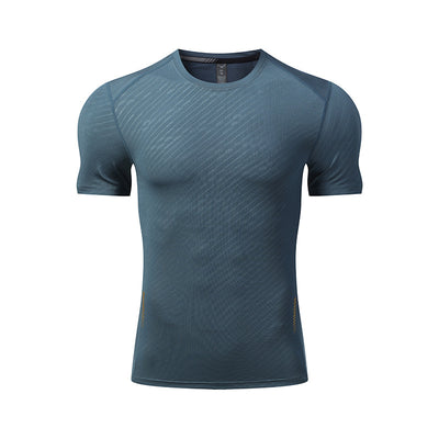 Camiseta Deportiva de Verano para Hombre - Cuello Redondo Transpirable de Secado Rápido - Image 8