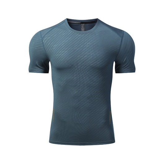 Camiseta Deportiva de Verano para Hombre - Cuello Redondo Transpirable de Secado Rápido - Image 8