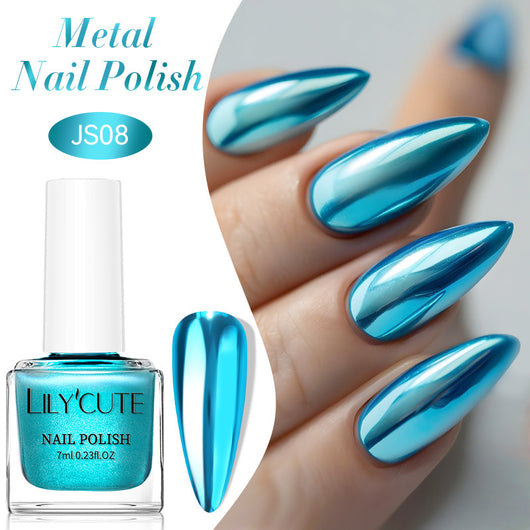 Esmalte de Uñas Espejo Metalizado Secado Rápido sin Horno - Image 13