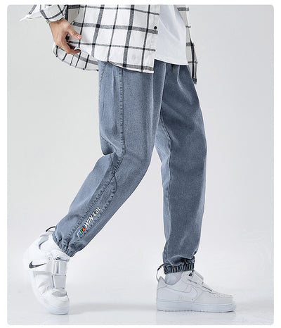 Pantalones Cargo Deportivos Holgados Estilo Coreano para Hombre - Image 11