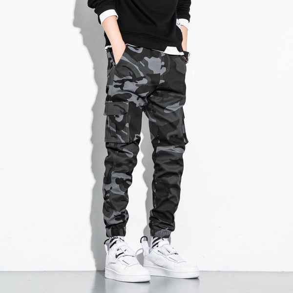 Pantalones Overol Holgados Camuflaje para Hombre - Estilo Casual