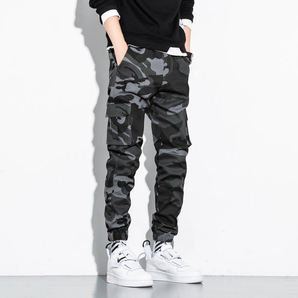 Pantalones Overol Holgados Camuflaje para Hombre - Estilo Casual