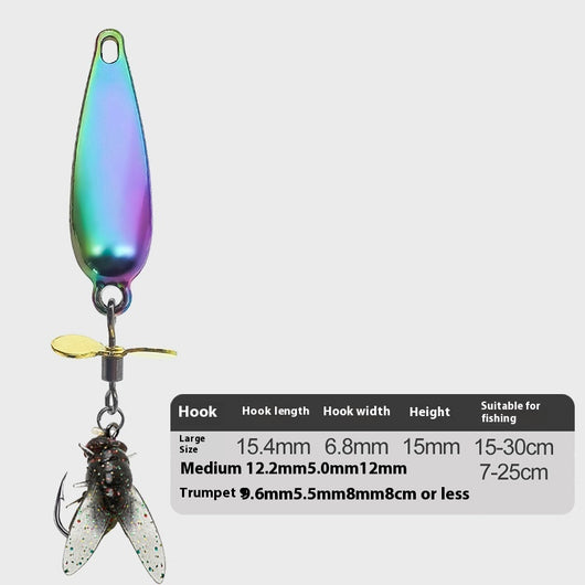 Anzuelo Giratorio con Hélice para Pesca de Mosca - Image 8
