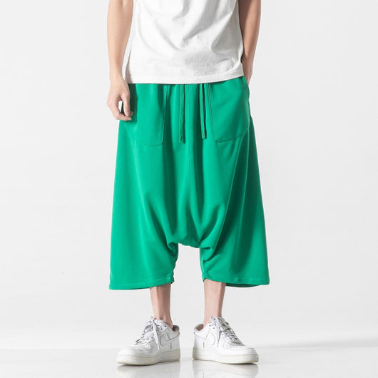 Pantalones Hombre Casual Rectos Pierna Ancha Suelta - Image 12