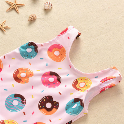 Traje de Baño Infantil de Una Pieza con Diseño de Cangrejo Cartoon - Image 34
