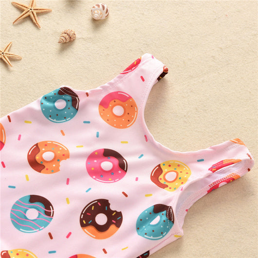 Traje de Baño Infantil de Una Pieza con Diseño de Cangrejo Cartoon - Image 34