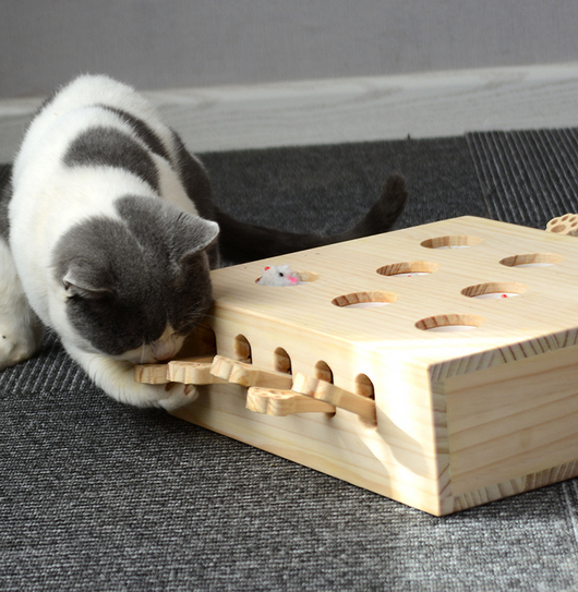 Árbol Rascador para Gatos con Diseño Seta Roja y Poste de Sisal - Image 9