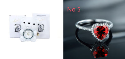 Anillo de Plata S925 Diamante Amor para Mujer Estilo Europeo y Americano - Image 13