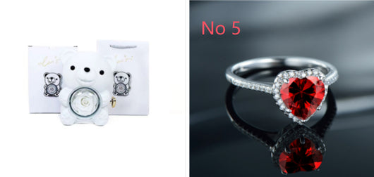 Anillo de Plata S925 Diamante Amor para Mujer Estilo Europeo y Americano - Image 13