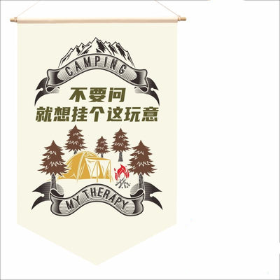 Bandera de Campamento - Decoración Colgante para Tienda de Campaña - Image 22