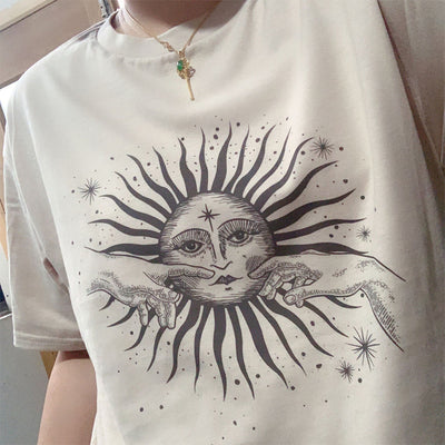Blusa de Verano para Mujer con Estampado y Cuello Redondo - Image 2