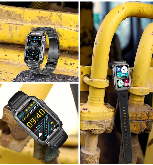 Reloj Inteligente KR88 con Llamadas Bluetooth, Asistente de Voz y Monitor de Salud - Image 24