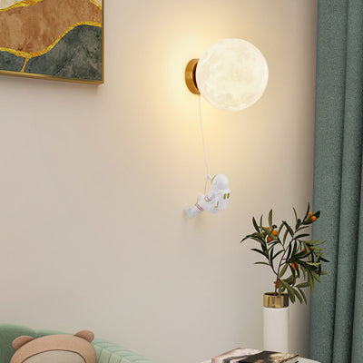 Lámpara de Pared Luna para Habitación Infantil Diseño Minimalista Moderno - Image 2