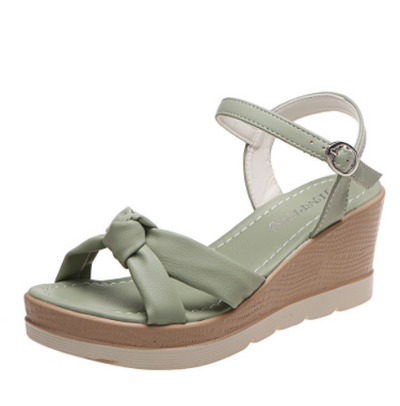 Sandalias con Cuña para Mujer - Tacón Alto Elegante - Image 4