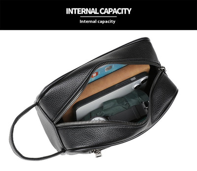 Cartera de Cuero para Hombre - Portadocumentos Ejecutivo de Gran Capacidad - Image 24