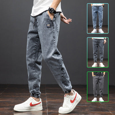 Pantalones de Algodón Microelástico Denim para Hombre - Image 2
