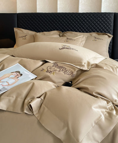 Juego de Cama Lujo Ligero Otoño Invierno 4 Piezas Acolchado Suave - Image 21