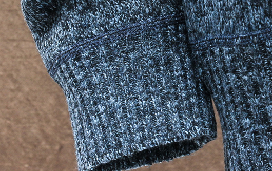 Suéter Tejido Estampado Holgado para Hombre - Image 9