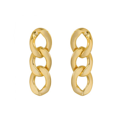 Aretes Geométricos Retorcidos en Metal Versátil - Image 8