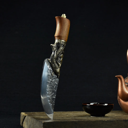 Cuchillo de Cocina Forjado a Mano para Frutas y Verduras