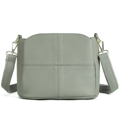 Bolso de Cuero Genuino para Mujer - Cartera Casual Tipo Mensajero - Image 10