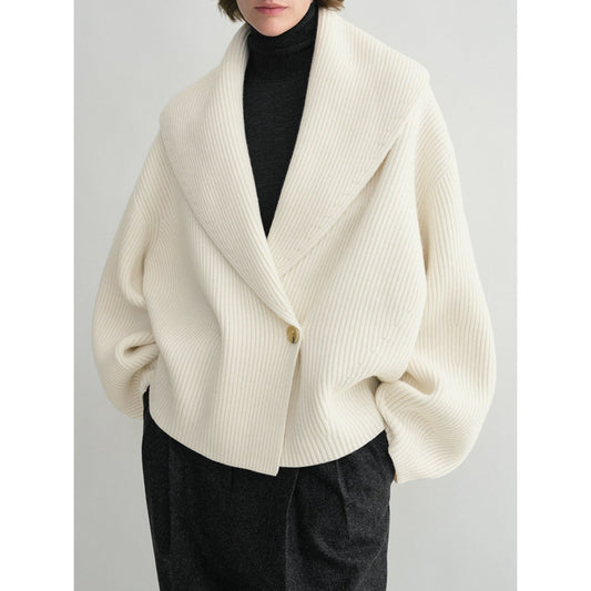 Cardigan Suelto para Mujer con Cuello Redondeado - Image 2