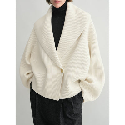 Cardigan Suelto para Mujer con Cuello Redondeado - Image 2